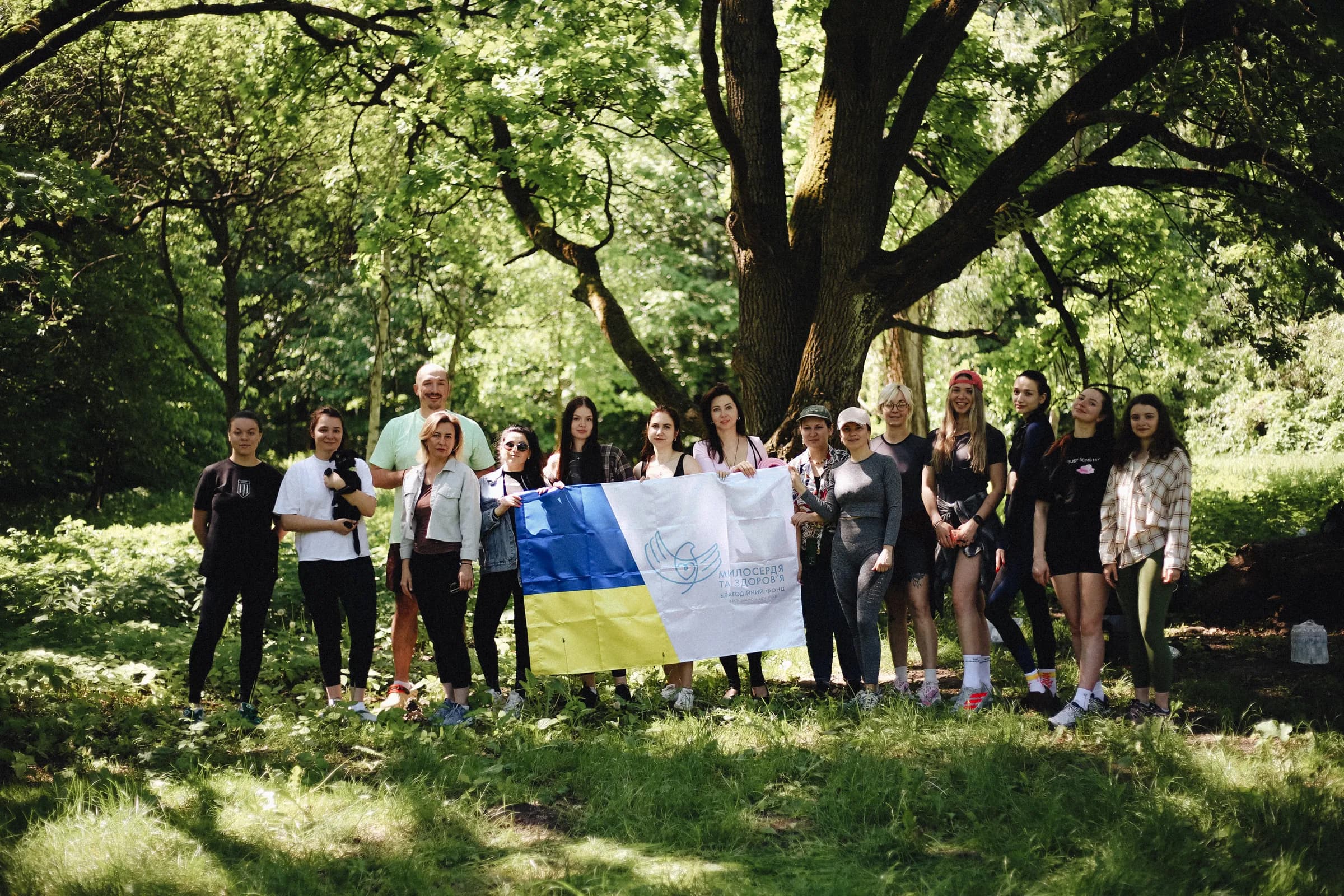 Charity Yoga 'We Are Near': raised funds for drones for the Armed Forces