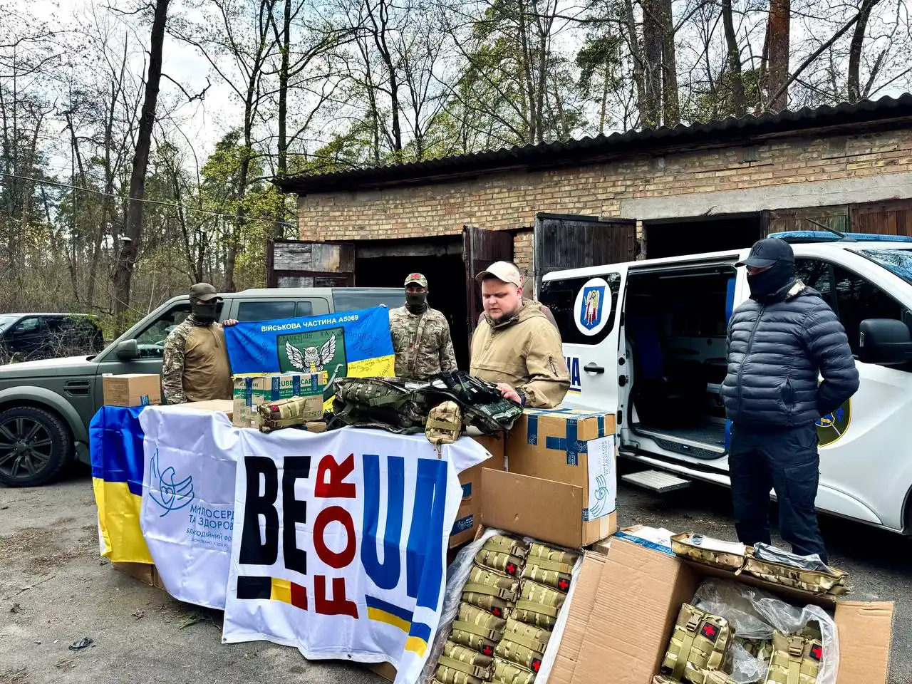 Delivery of another ambulance to the Zaporizhzhia direction